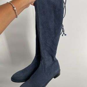 STUART WEITZMAN boots, navy blue, never worn no tags